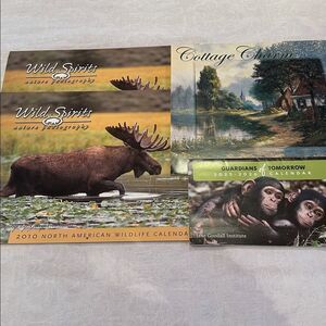 Calendars Collection for Scrapbooking Junk Journal Wall Art